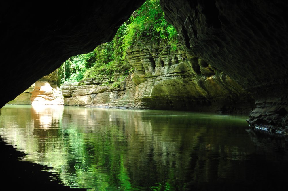 Cave and Tanama River, Utuado, Puerto Rico