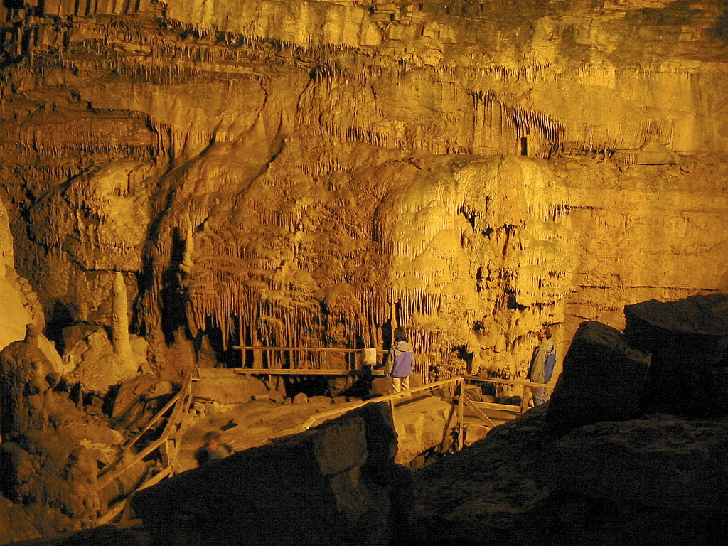 Inside the Lost World Caverns