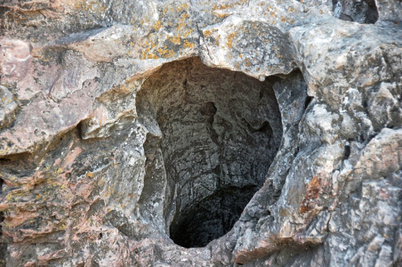 Natural entrance to Wind Cave