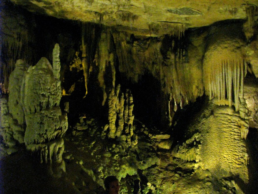 Inside Raccoon Mountain Caverns